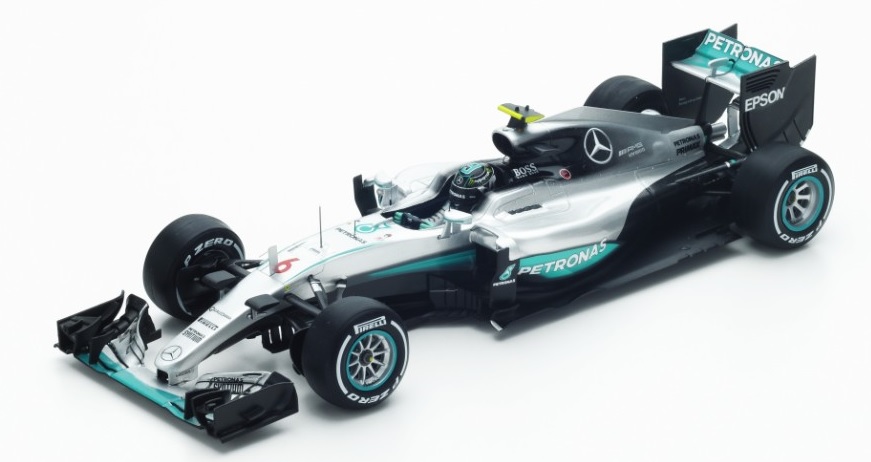 Spark 1/18 Merc F1 W07 Hybrid n.6 Winner Australian GP 2016